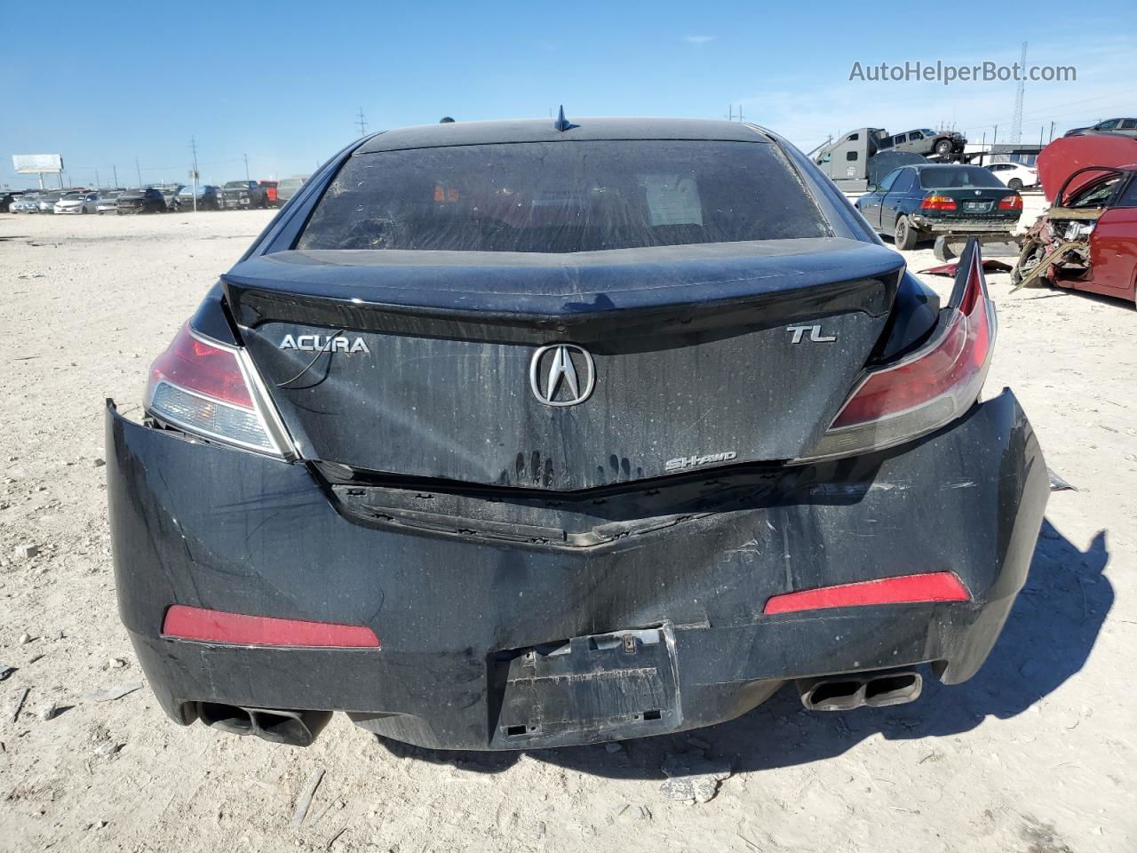 2010 Acura Tl  Black vin: 19UUA9F51AA009745