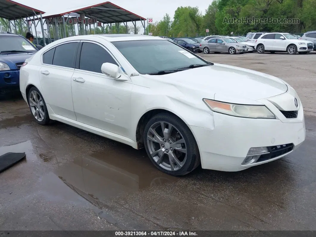 2010 Acura Tl 3.7 Белый vin: 19UUA9F52AA000939