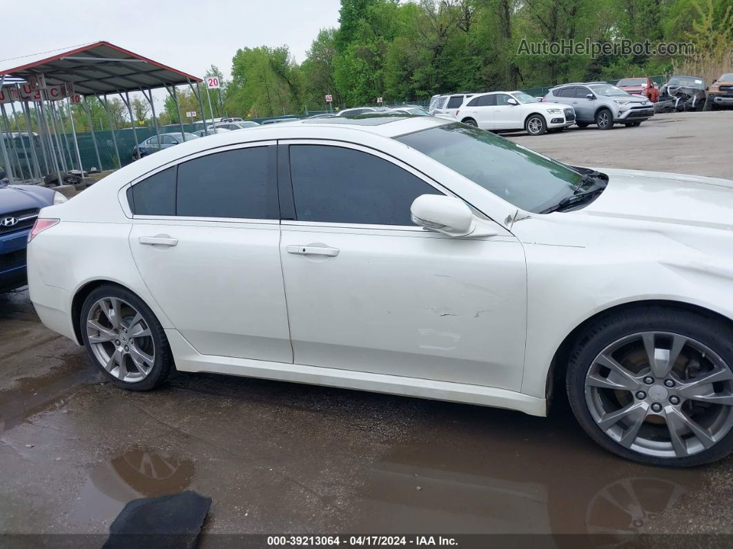 2010 Acura Tl 3.7 Белый vin: 19UUA9F52AA000939