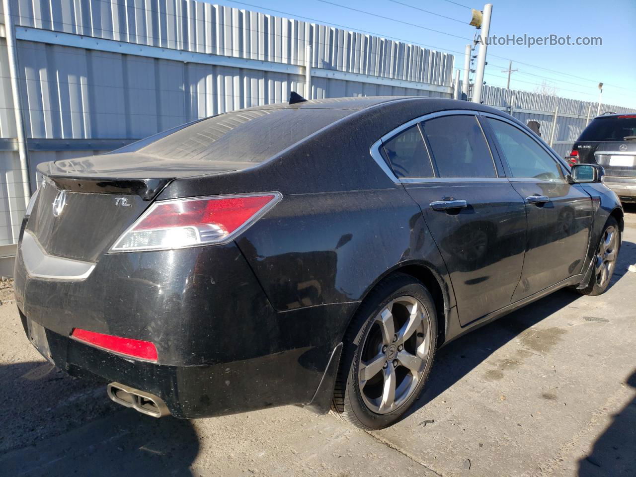 2010 Acura Tl  Black vin: 19UUA9F52AA002318