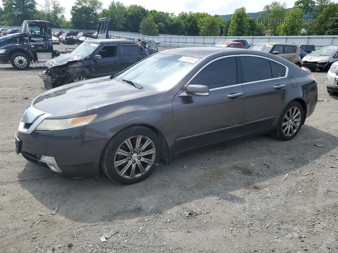 2010 Acura Tl  Charcoal vin: 19UUA9F53AA003901