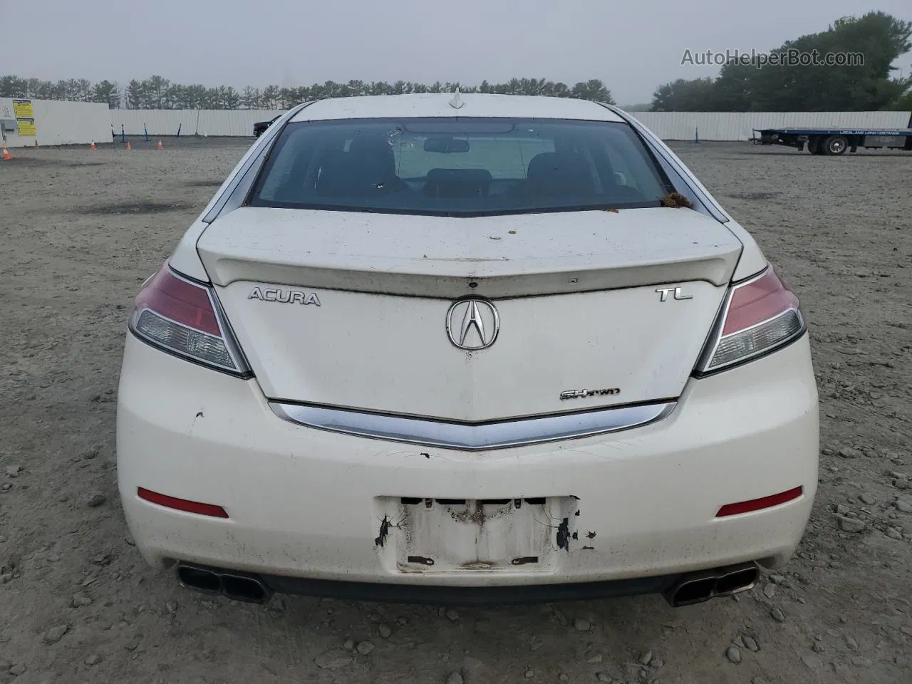 2010 Acura Tl  White vin: 19UUA9F53AA004255