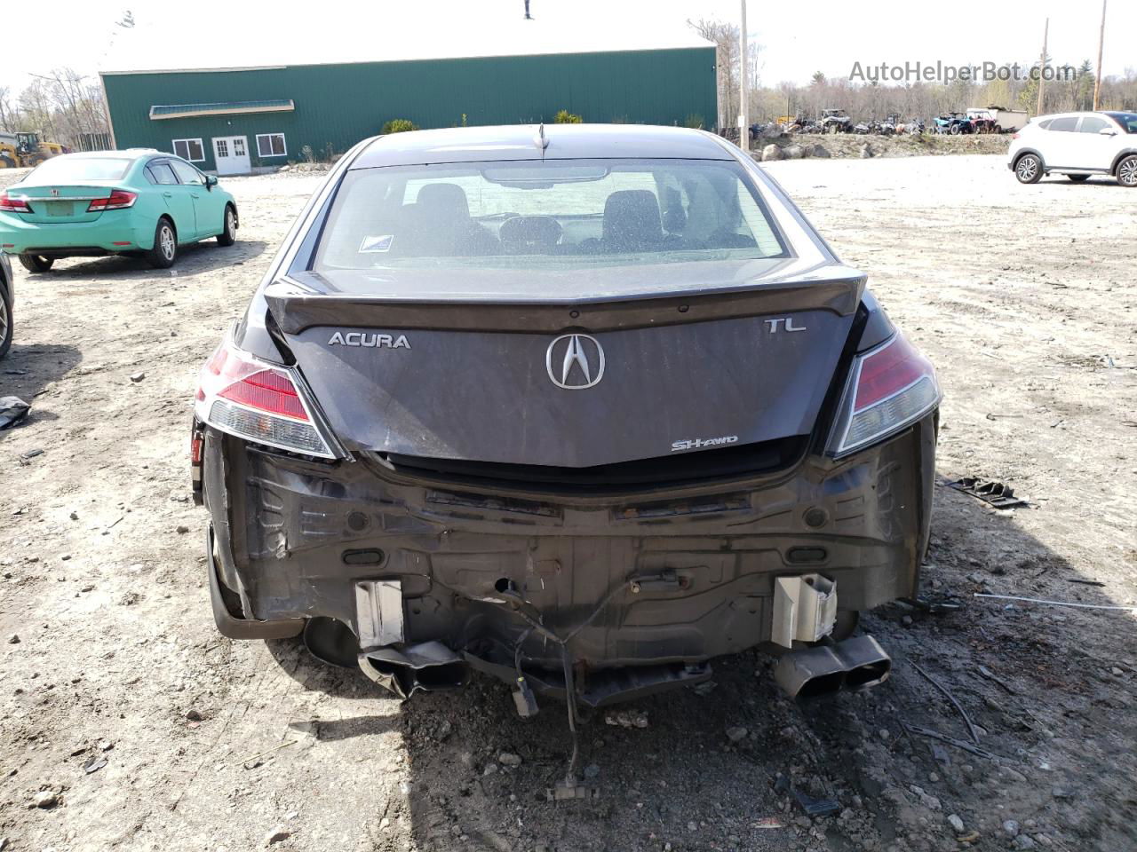 2010 Acura Tl  Gray vin: 19UUA9F54AA003910