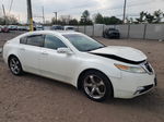 2010 Acura Tl  White vin: 19UUA9F55AA000076