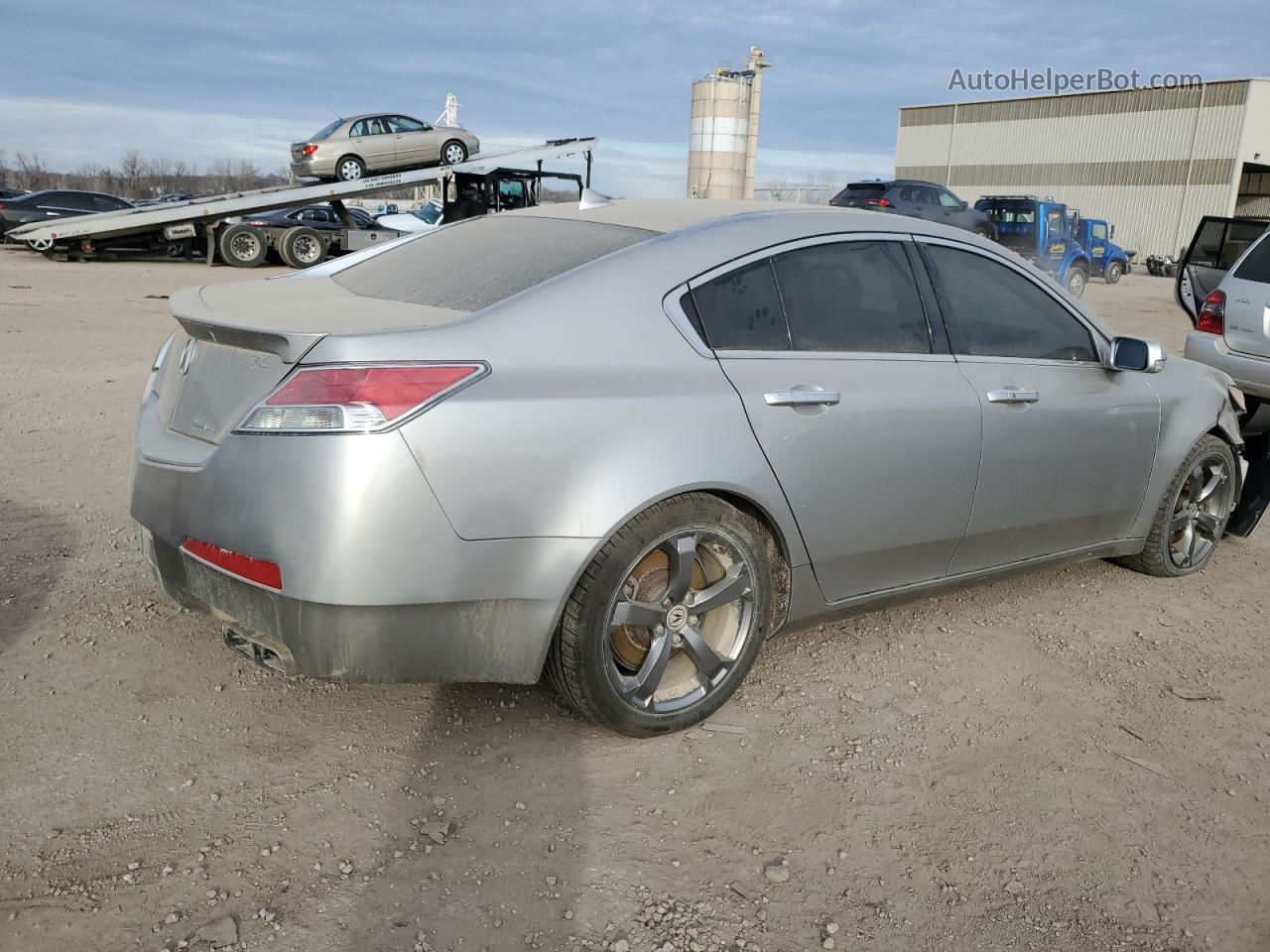 2010 Acura Tl  Silver vin: 19UUA9F55AA006458