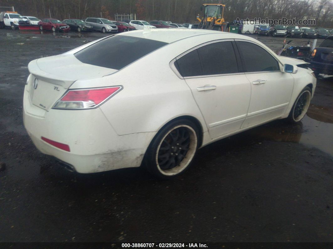 2010 Acura Tl 3.7 White vin: 19UUA9F55AA008937