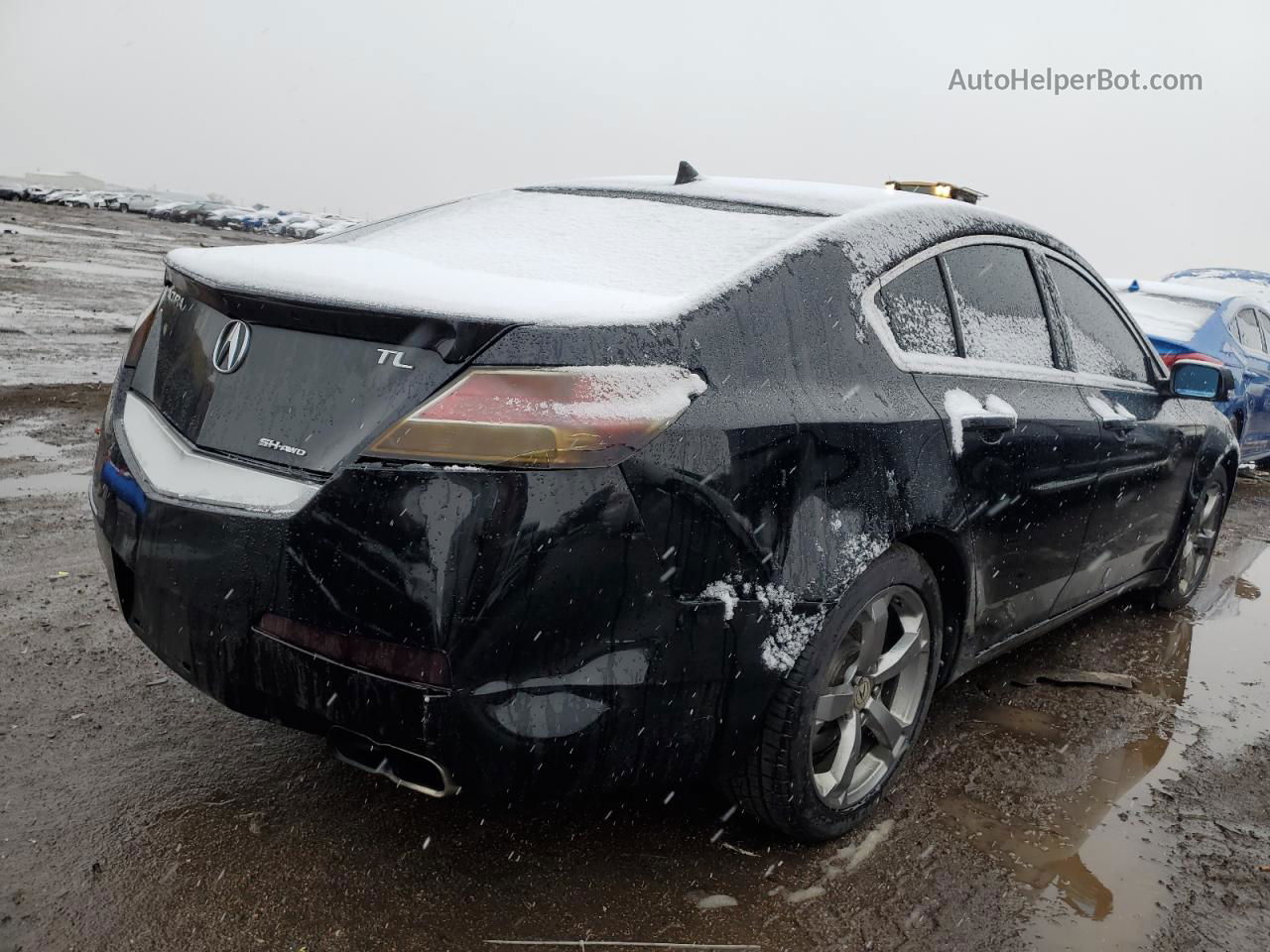 2010 Acura Tl  Black vin: 19UUA9F55AA009361