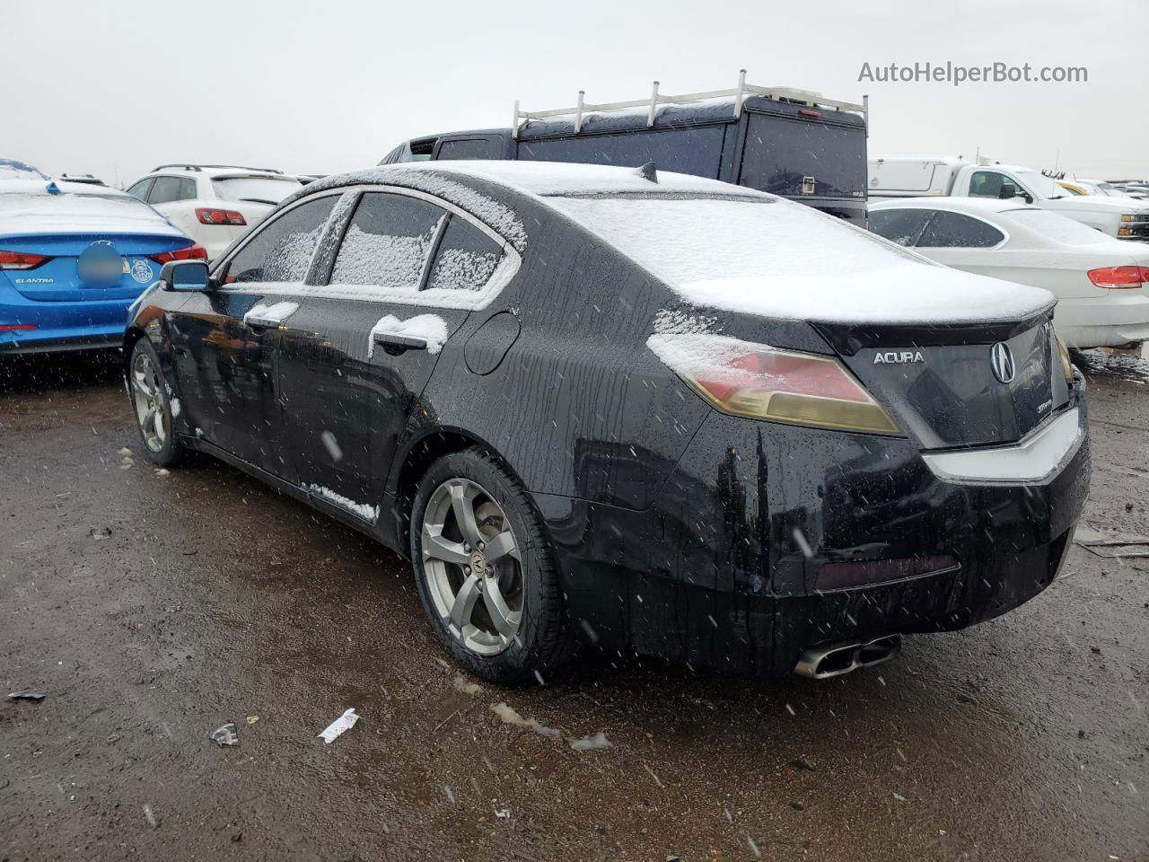 2010 Acura Tl  Black vin: 19UUA9F55AA009361