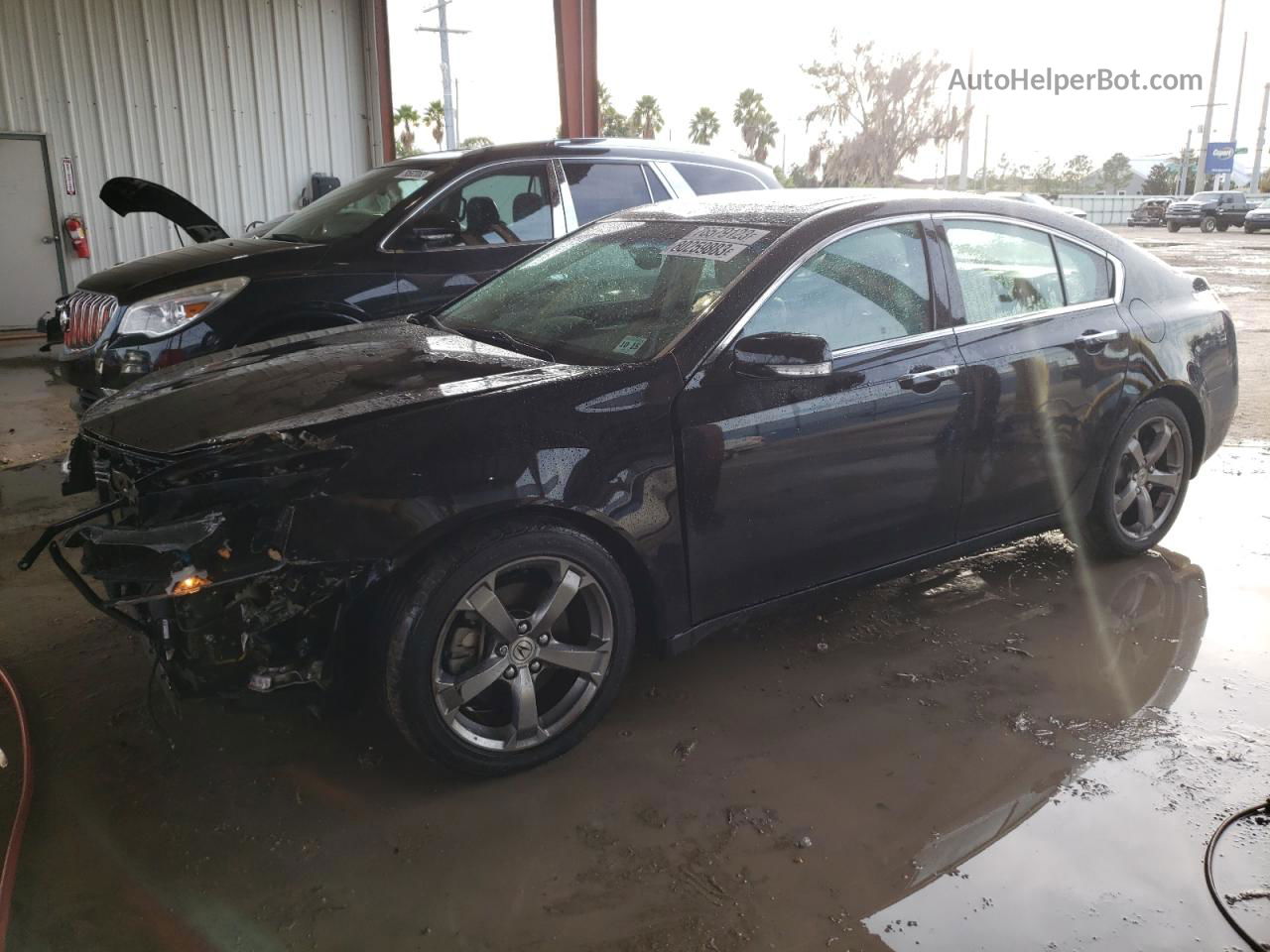 2010 Acura Tl  Черный vin: 19UUA9F56AA009465