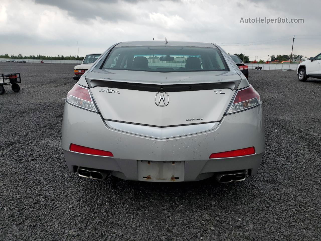 2010 Acura Tl  Silver vin: 19UUA9F56AA801311