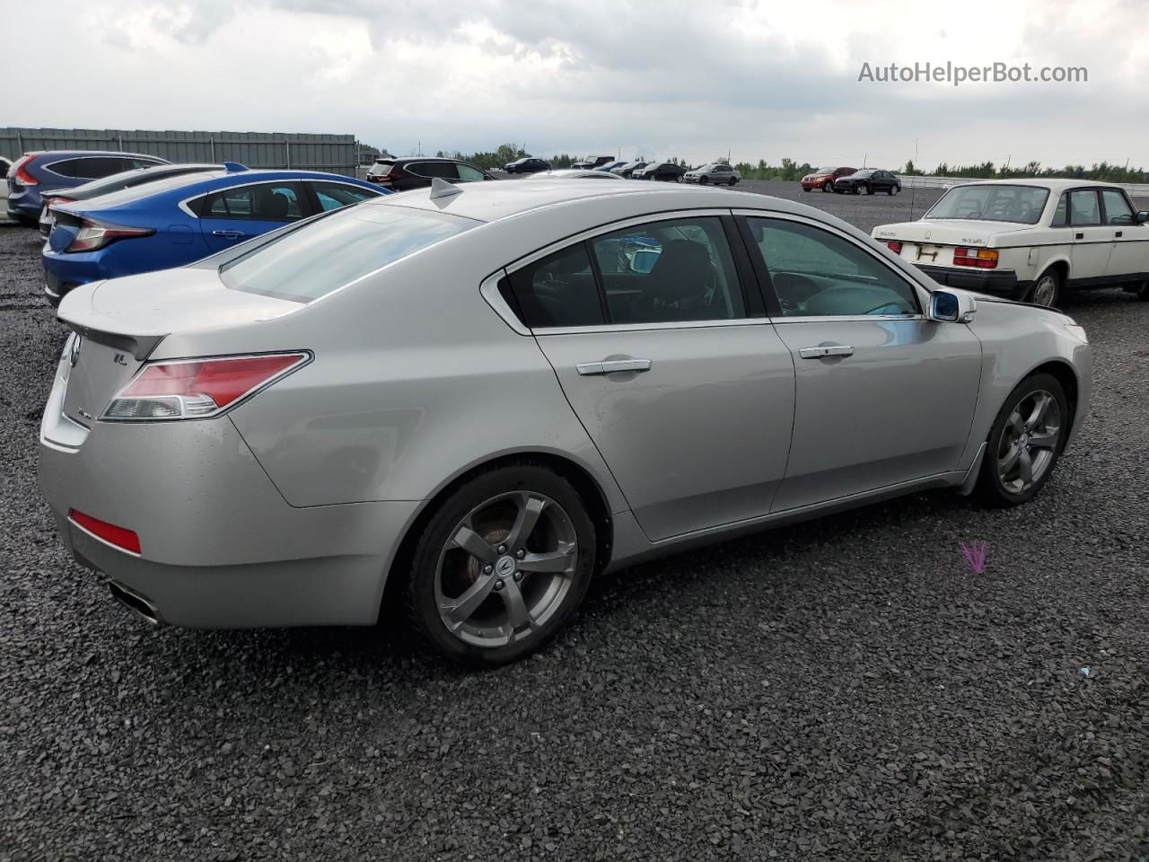 2010 Acura Tl  Silver vin: 19UUA9F56AA801311