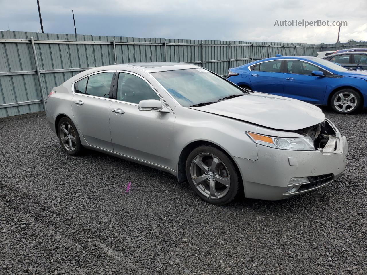 2010 Acura Tl  Silver vin: 19UUA9F56AA801311