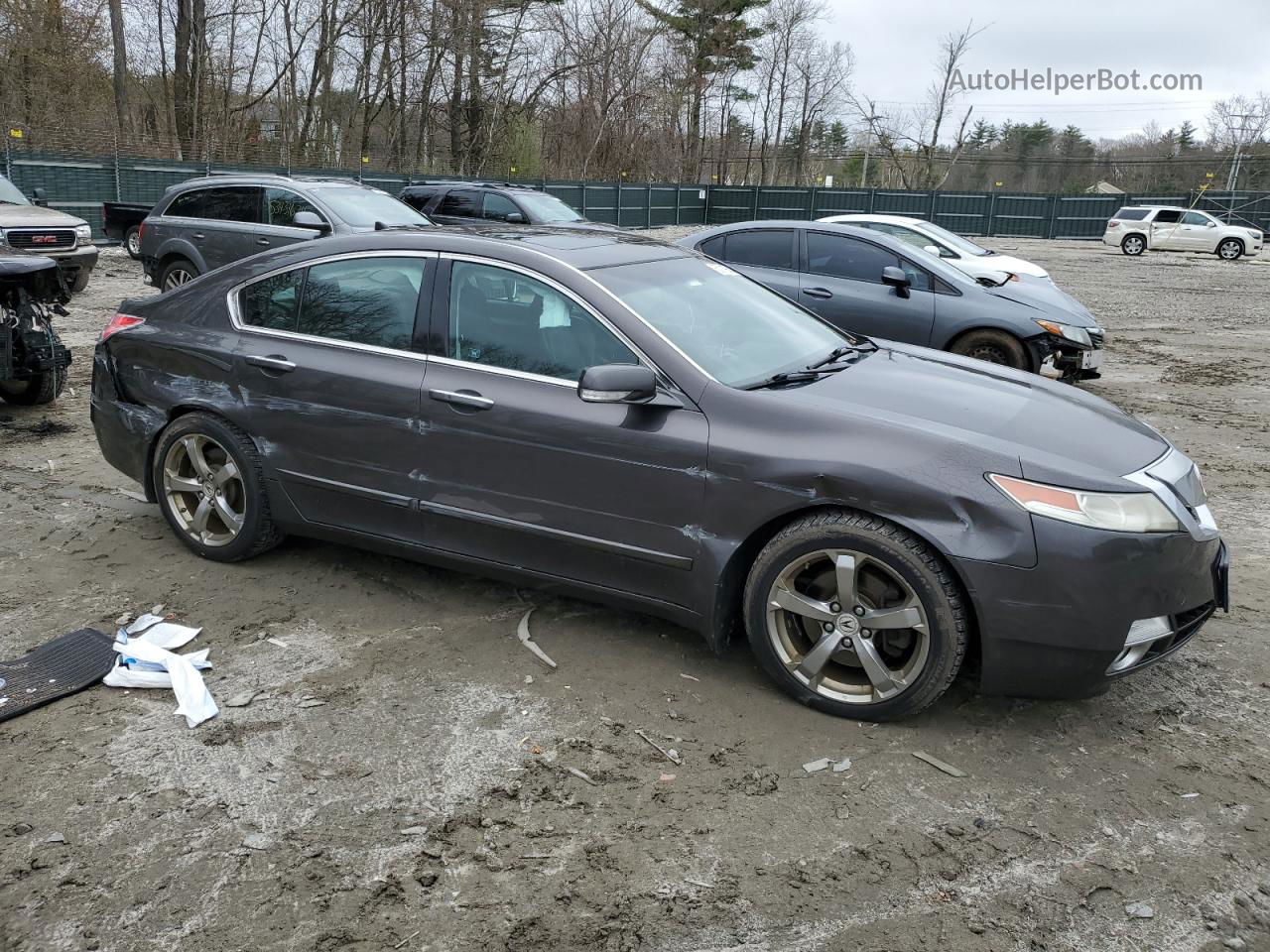 2010 Acura Tl  Gray vin: 19UUA9F57AA003853