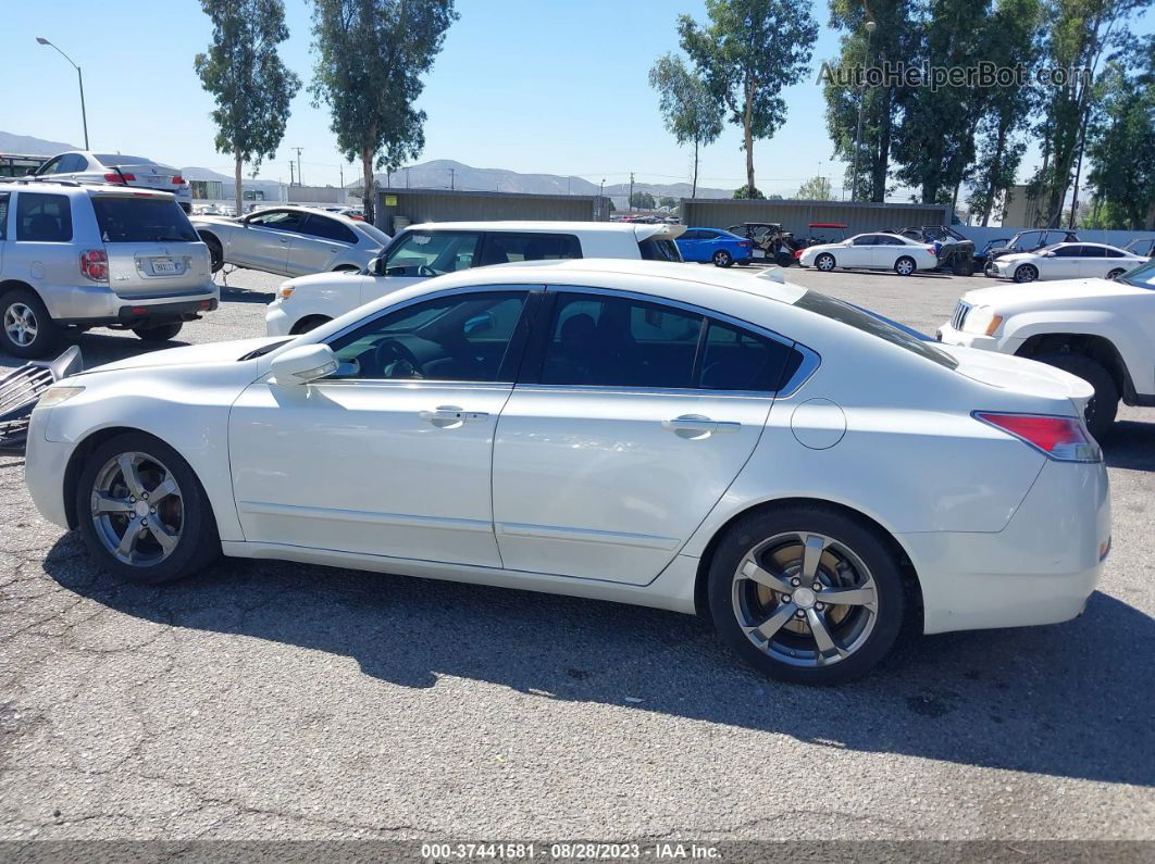 2010 Acura Tl Tech White vin: 19UUA9F57AA005876