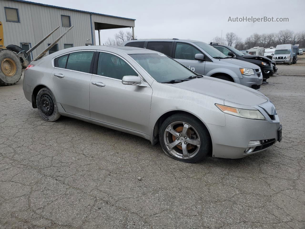 2010 Acura Tl  Silver vin: 19UUA9F58AA001500