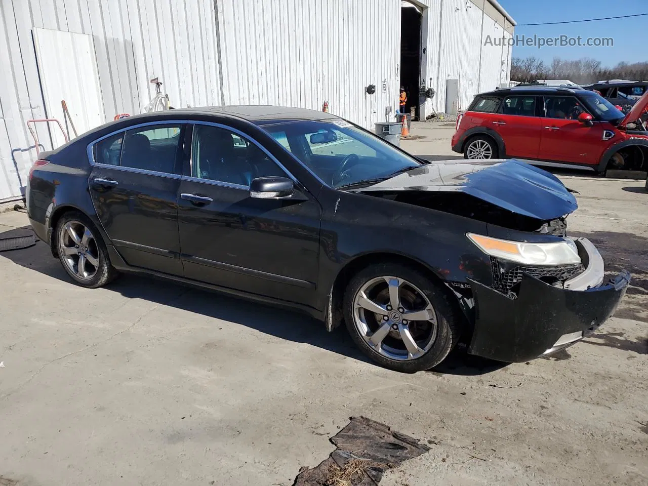 2010 Acura Tl  Black vin: 19UUA9F58AA002260