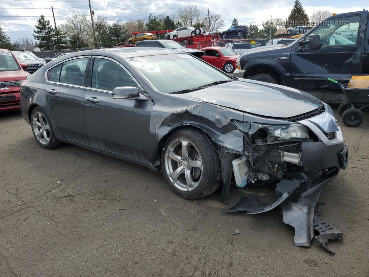 2010 Acura Tl  Silver vin: 19UUA9F59AA000100