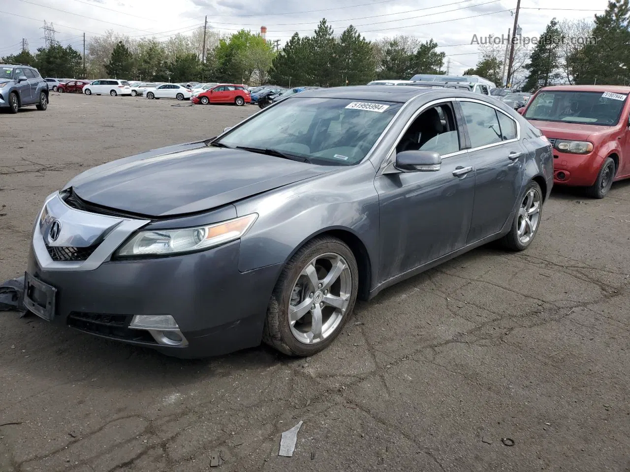 2010 Acura Tl  Серебряный vin: 19UUA9F59AA000100