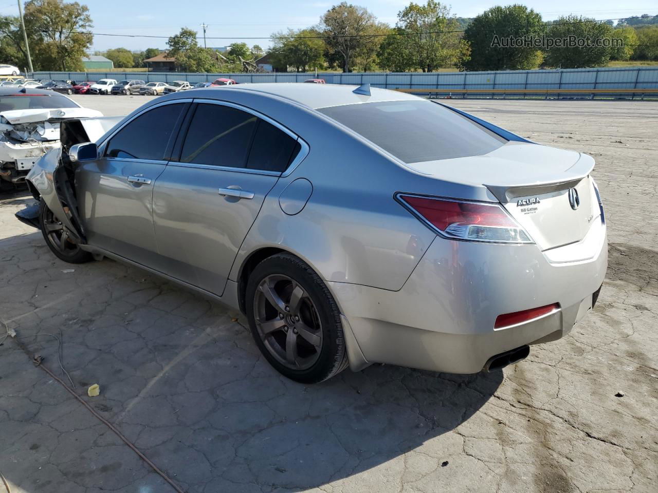 2010 Acura Tl  Silver vin: 19UUA9F59AA002803