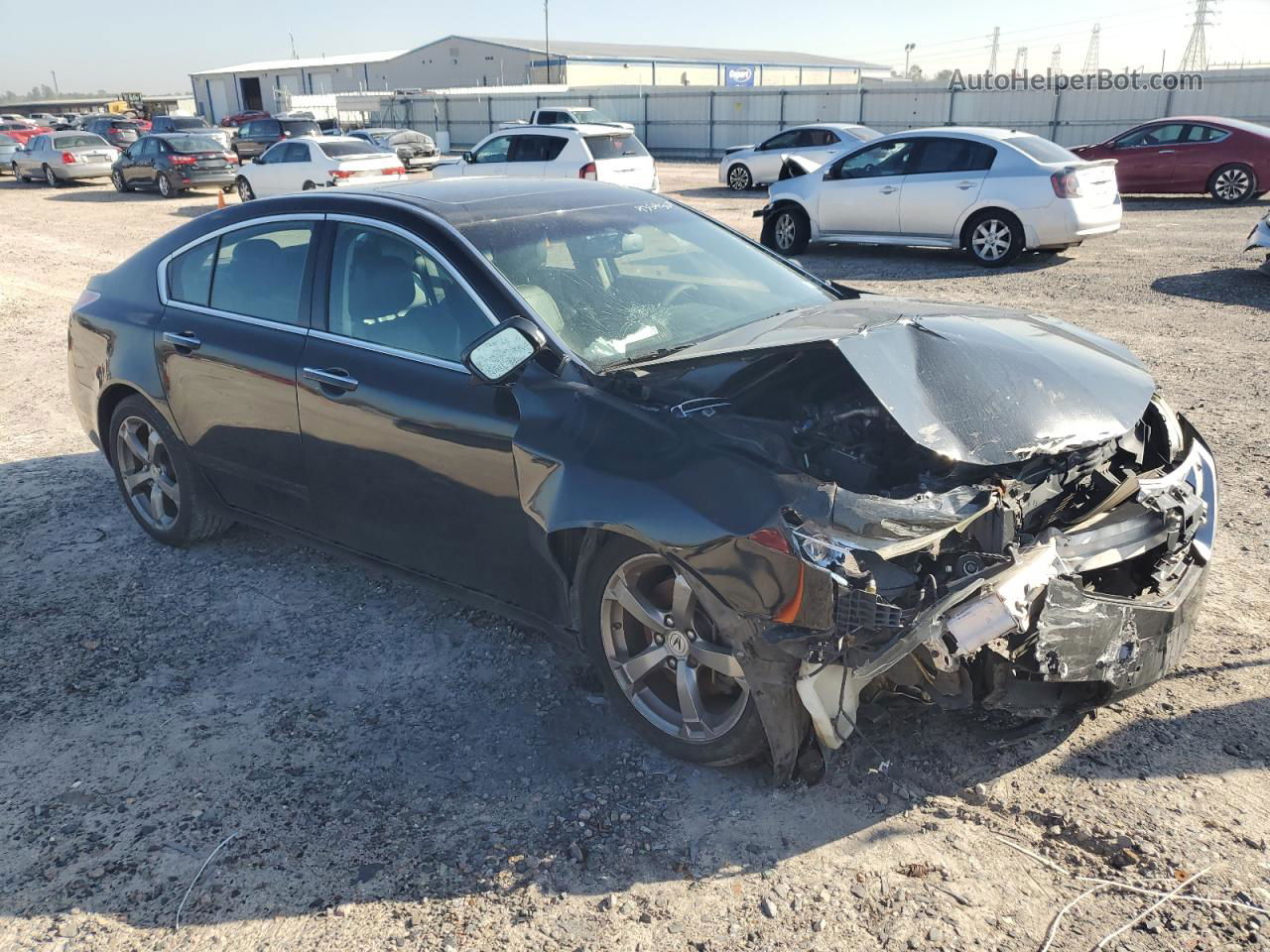 2010 Acura Tl  Black vin: 19UUA9F59AA007385