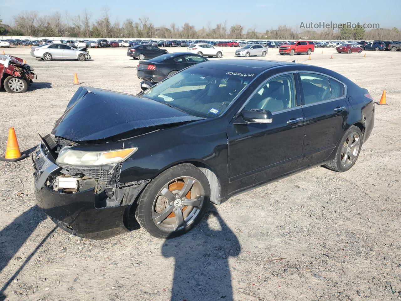 2010 Acura Tl  Black vin: 19UUA9F59AA007385