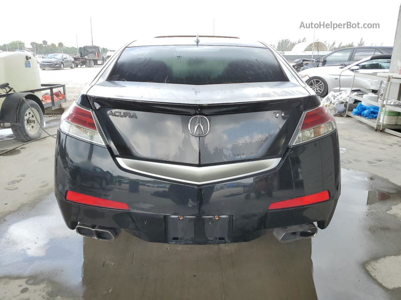 2010 Acura Tl  Black vin: 19UUA9F5XAA001403