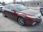 2010 Acura Tl 3.7 Burgundy vin: 19UUA9F5XAA009677