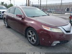 2010 Acura Tl 3.7 Burgundy vin: 19UUA9F5XAA009677