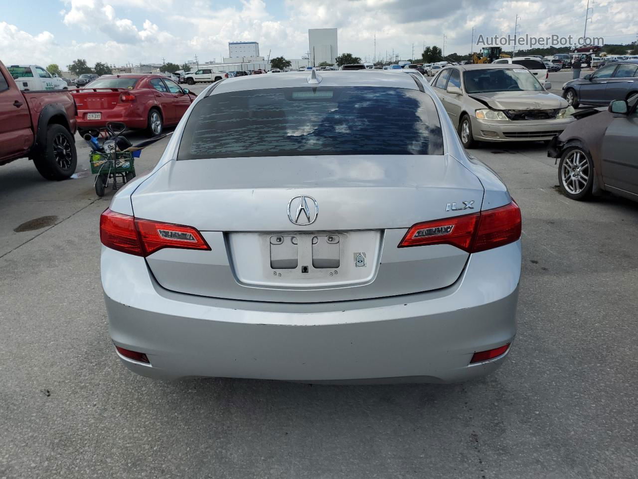 2013 Acura Ilx 20 Silver vin: 19VDE1F30DE020345