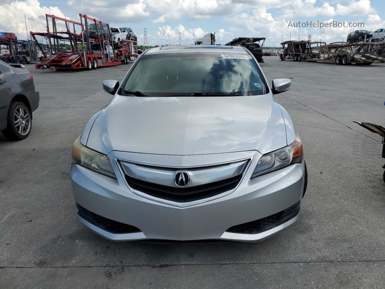 2013 Acura Ilx 20 Silver vin: 19VDE1F30DE020345