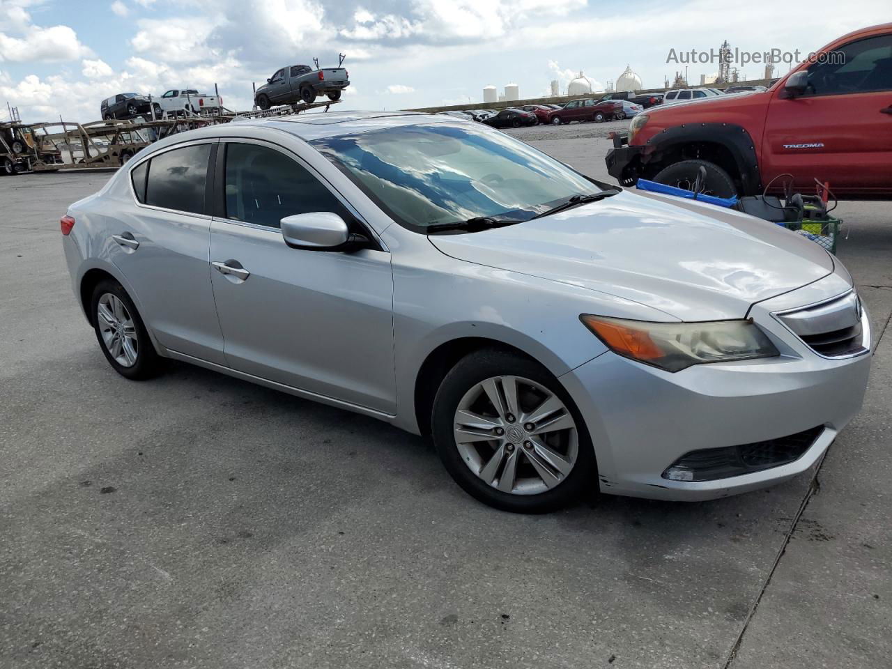 2013 Acura Ilx 20 Silver vin: 19VDE1F30DE020345