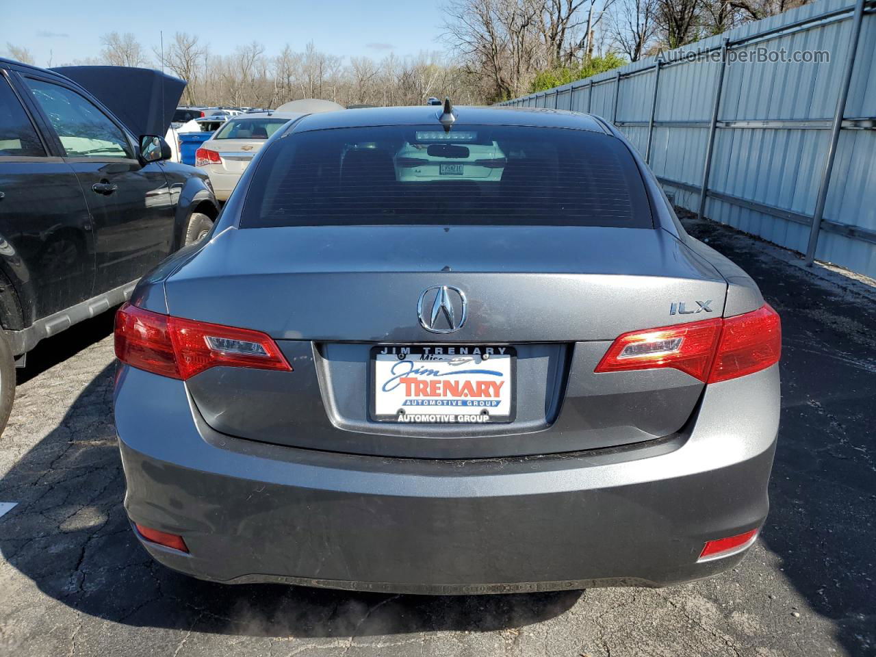 2013 Acura Ilx 20 Gray vin: 19VDE1F32DE019164