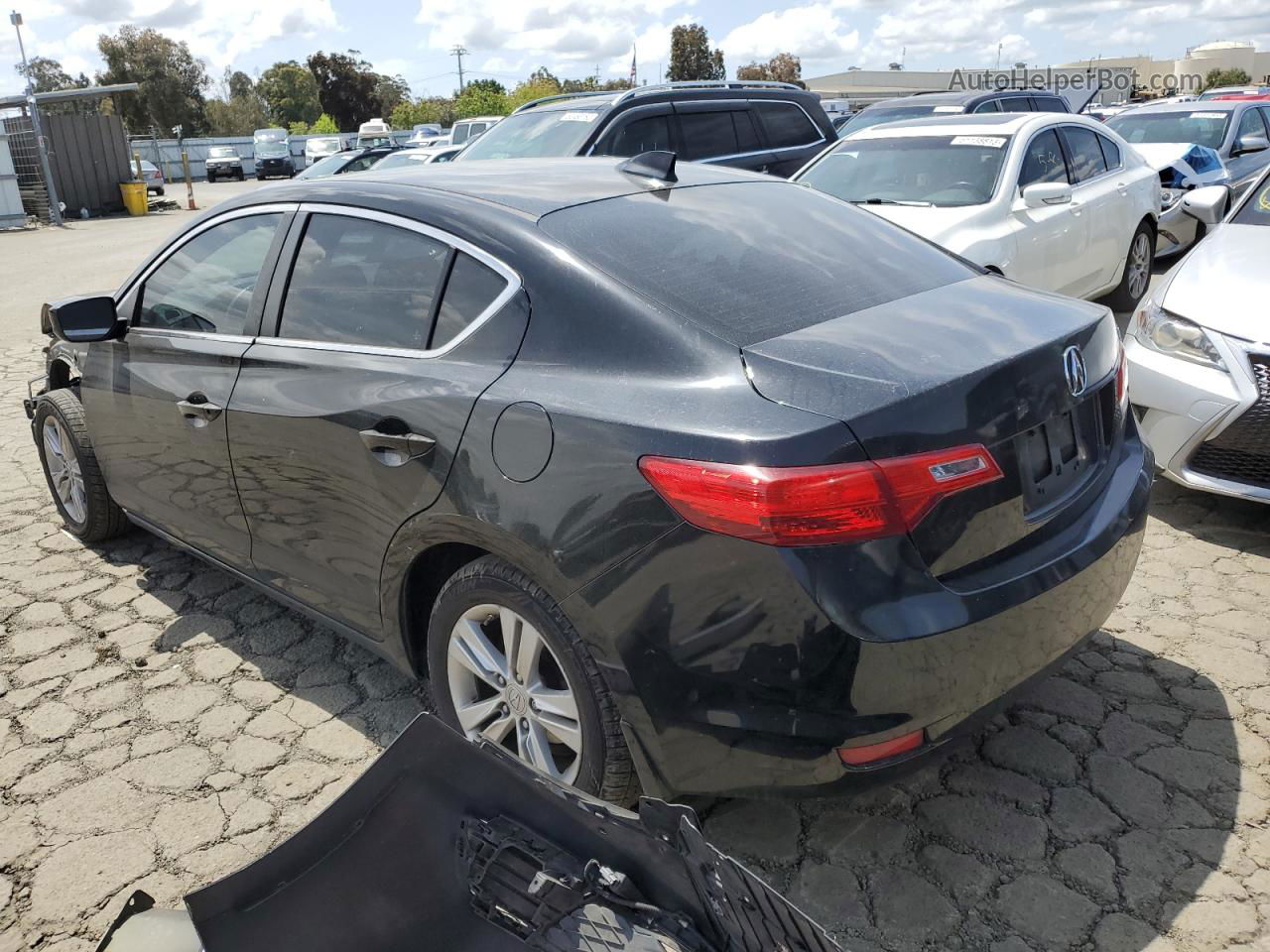 2013 Acura Ilx 20 Black vin: 19VDE1F33DE015060