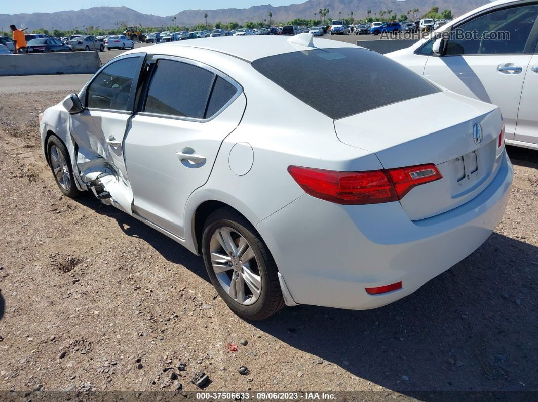 2013 Acura Ilx   White vin: 19VDE1F33DE021702