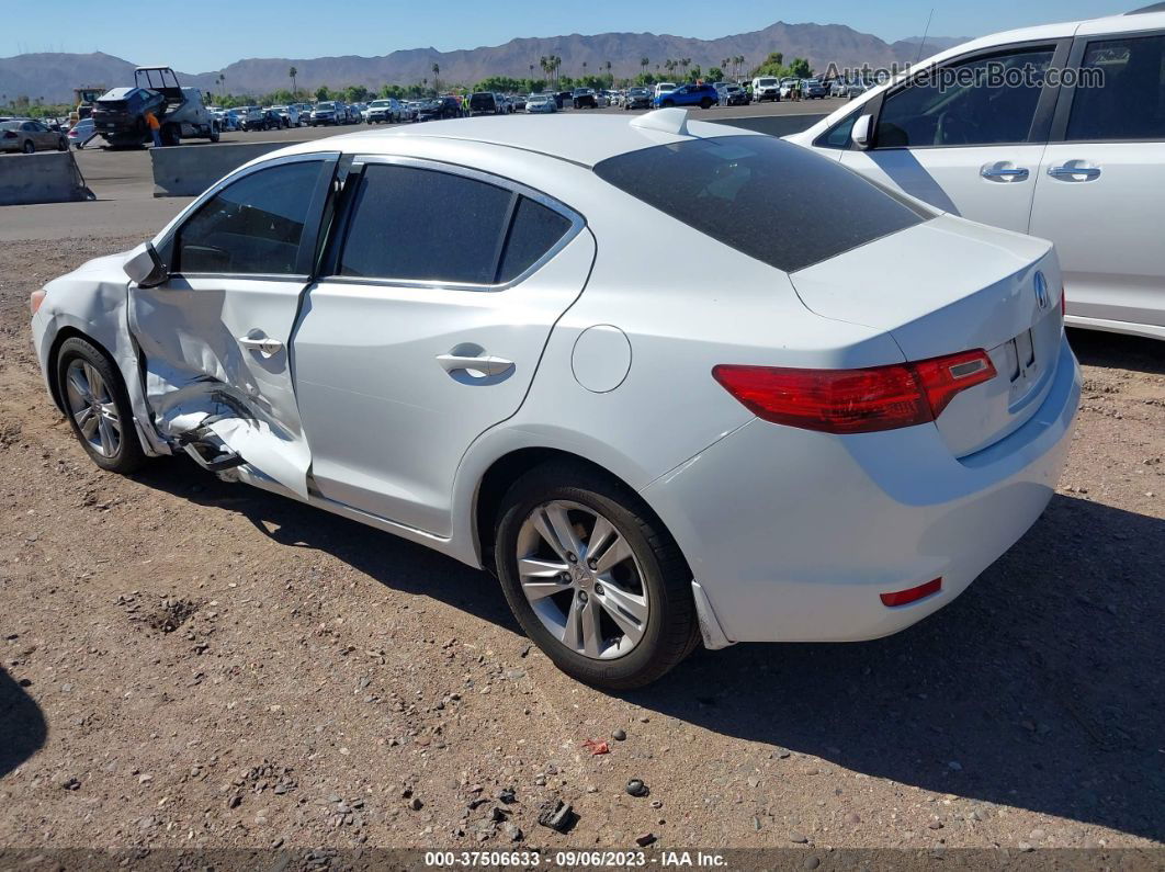 2013 Acura Ilx   White vin: 19VDE1F33DE021702