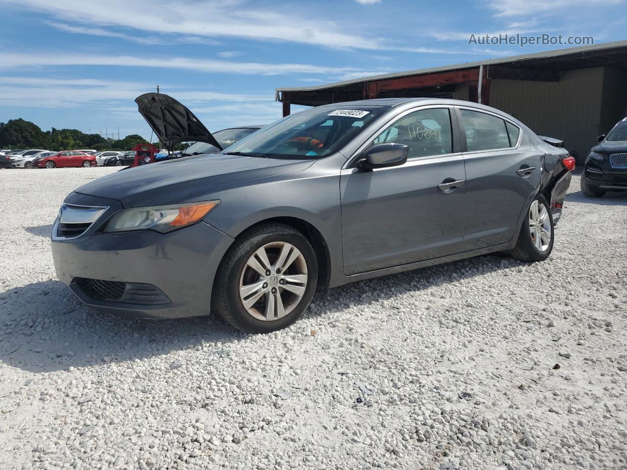 2013 Acura Ilx 20 Gray vin: 19VDE1F33DE022123