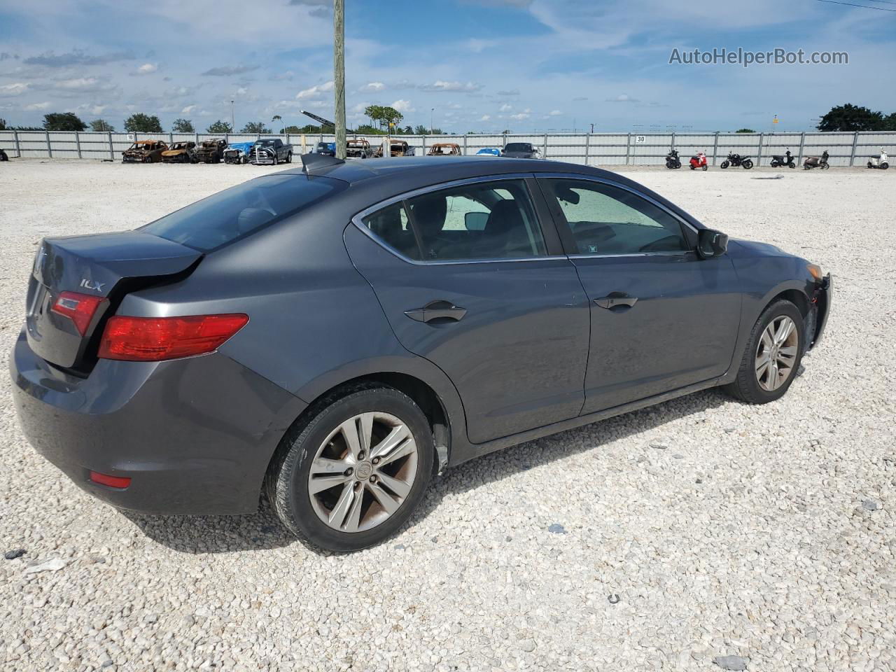 2013 Acura Ilx 20 Gray vin: 19VDE1F33DE022123