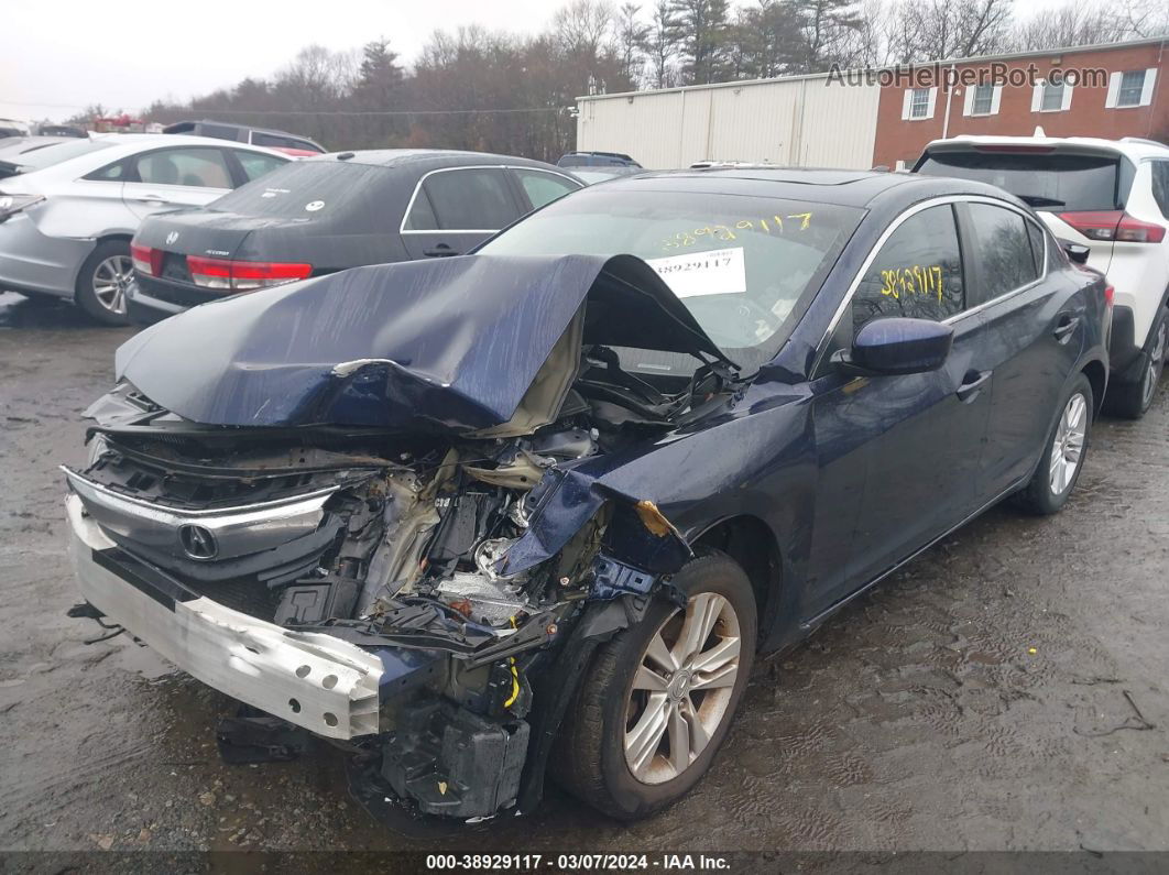 2013 Acura Ilx 2.0l Dark Blue vin: 19VDE1F34DE016573