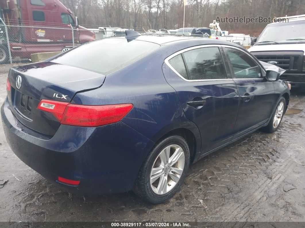 2013 Acura Ilx 2.0l Dark Blue vin: 19VDE1F34DE016573