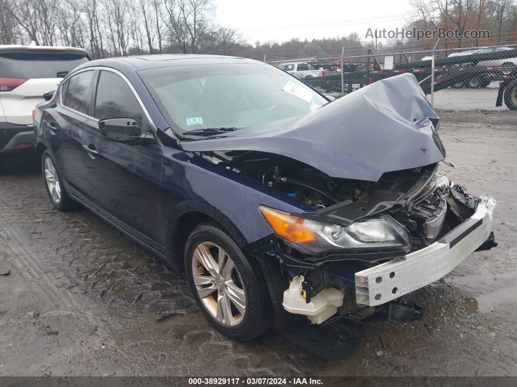 2013 Acura Ilx 2.0l Dark Blue vin: 19VDE1F34DE016573