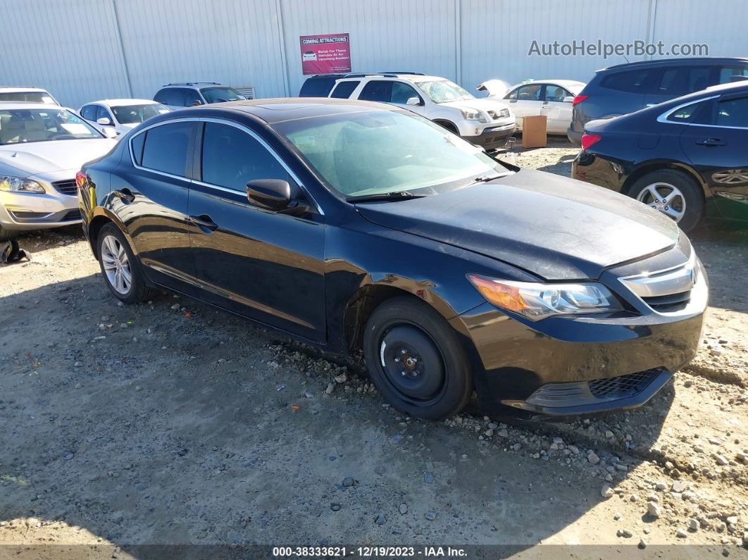 2013 Acura Ilx 2.0l Black vin: 19VDE1F35DE004870