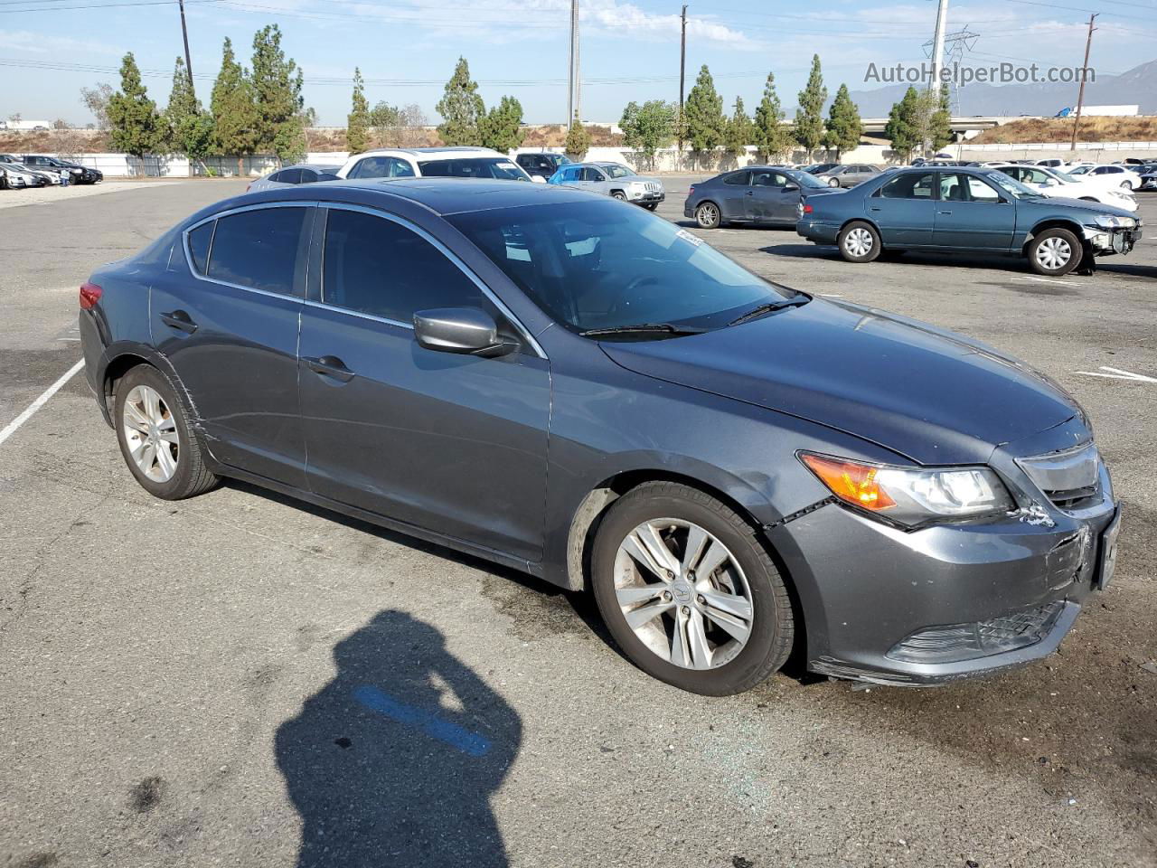 2013 Acura Ilx 20 Серый vin: 19VDE1F35DE004965