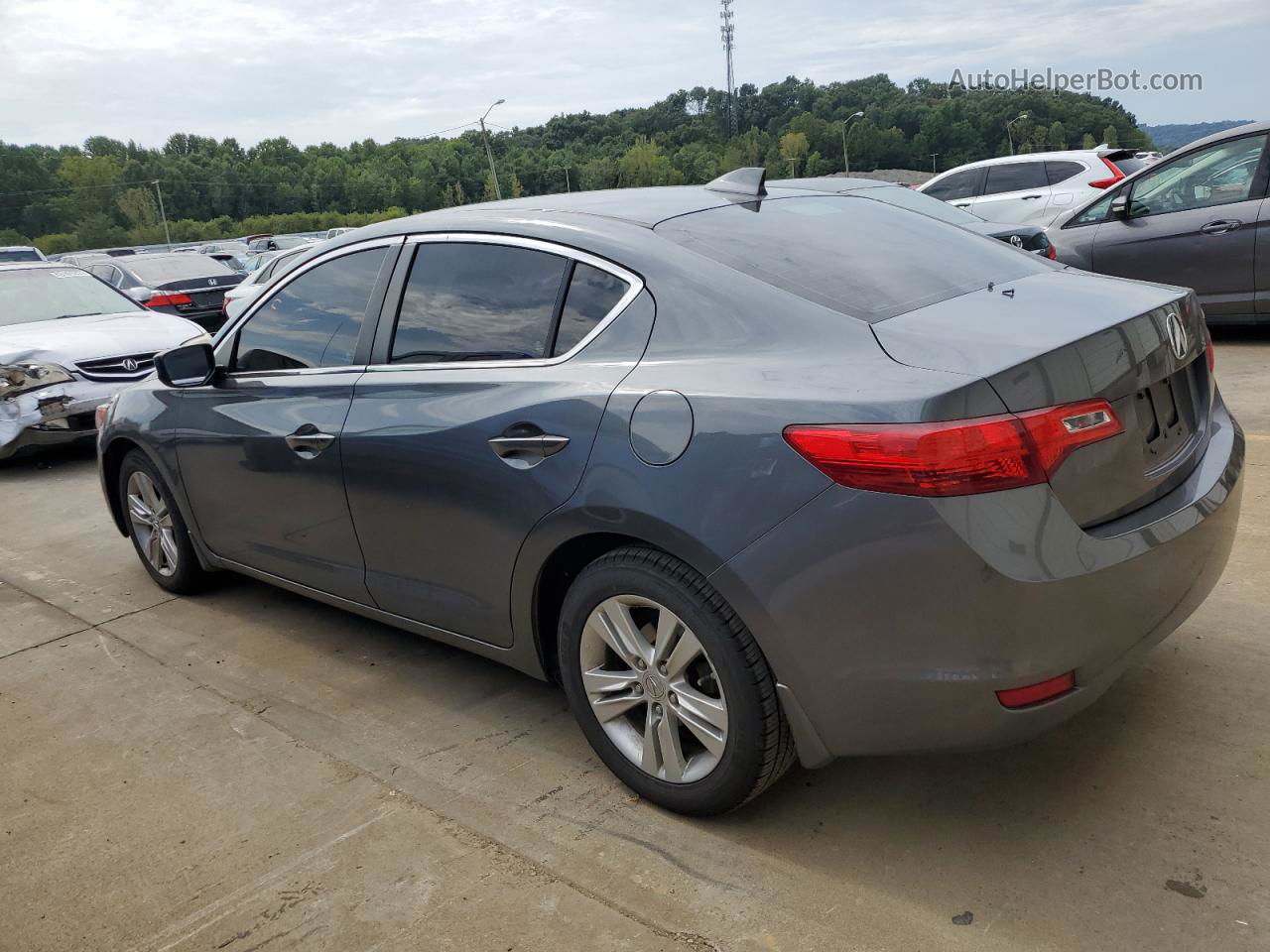 2013 Acura Ilx 20 Gray vin: 19VDE1F35DE020227