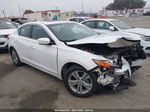 2013 Acura Ilx 2.0l White vin: 19VDE1F35DE021247