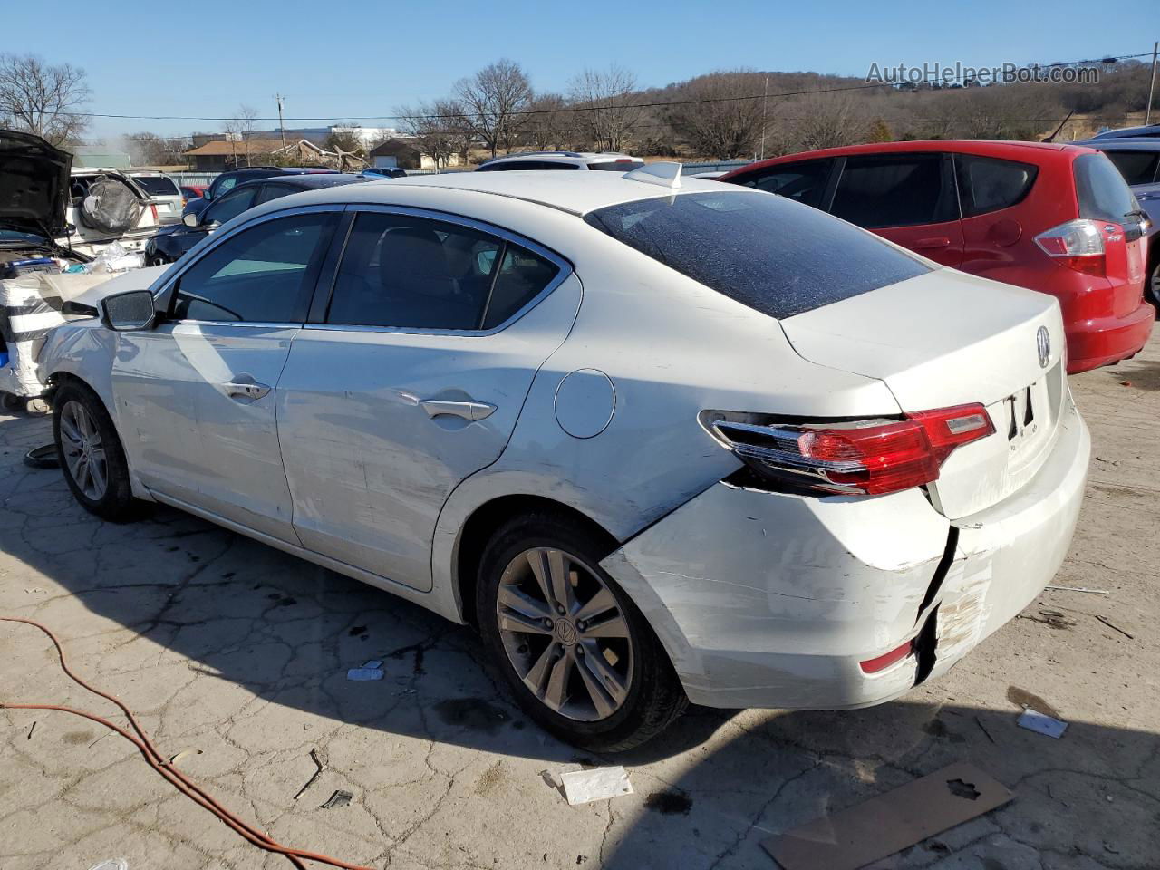 2013 Acura Ilx 20 Белый vin: 19VDE1F36DE013240