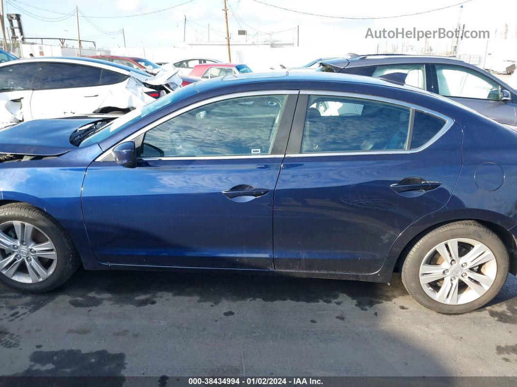 2013 Acura Ilx 2.0l Dark Blue vin: 19VDE1F36DE020284