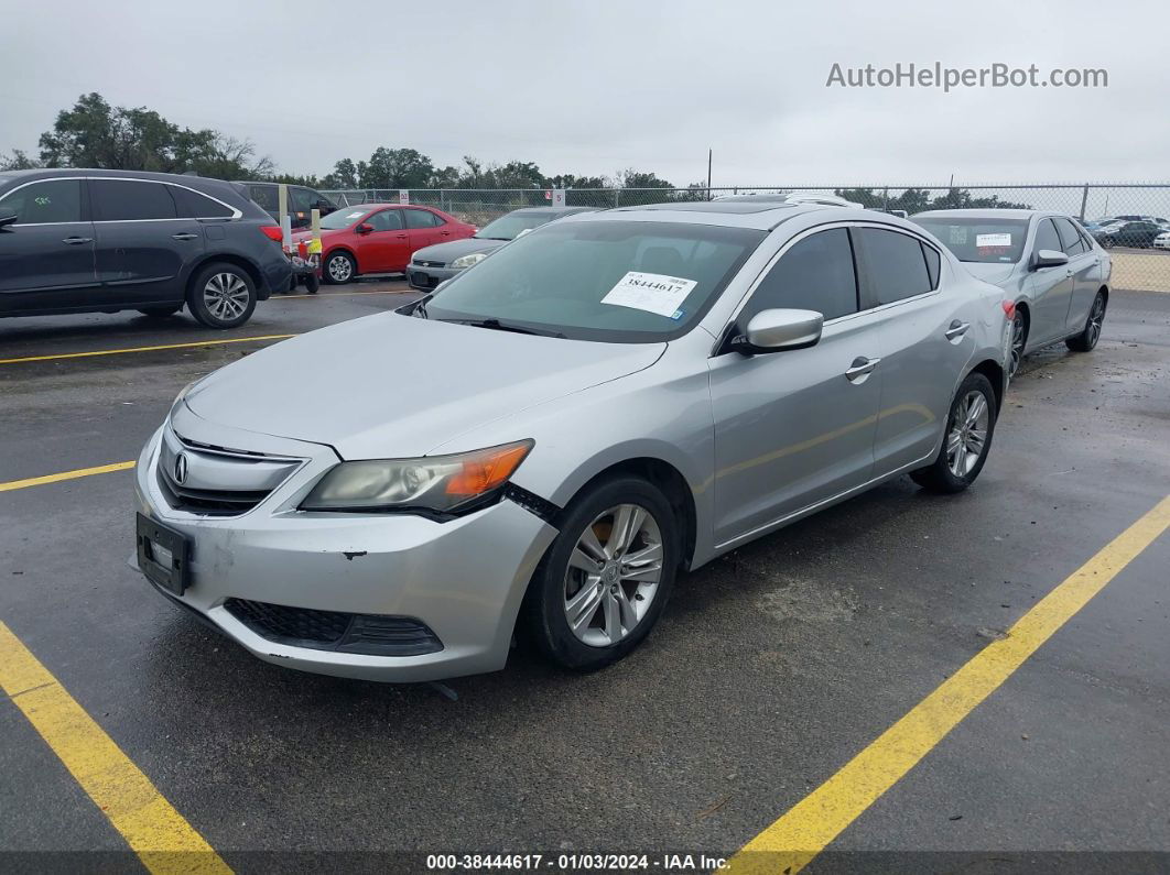 2013 Acura Ilx 2.0l Silver vin: 19VDE1F37DE008239