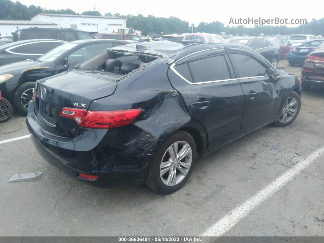 2013 Acura Ilx   Blue vin: 19VDE1F37DE014655