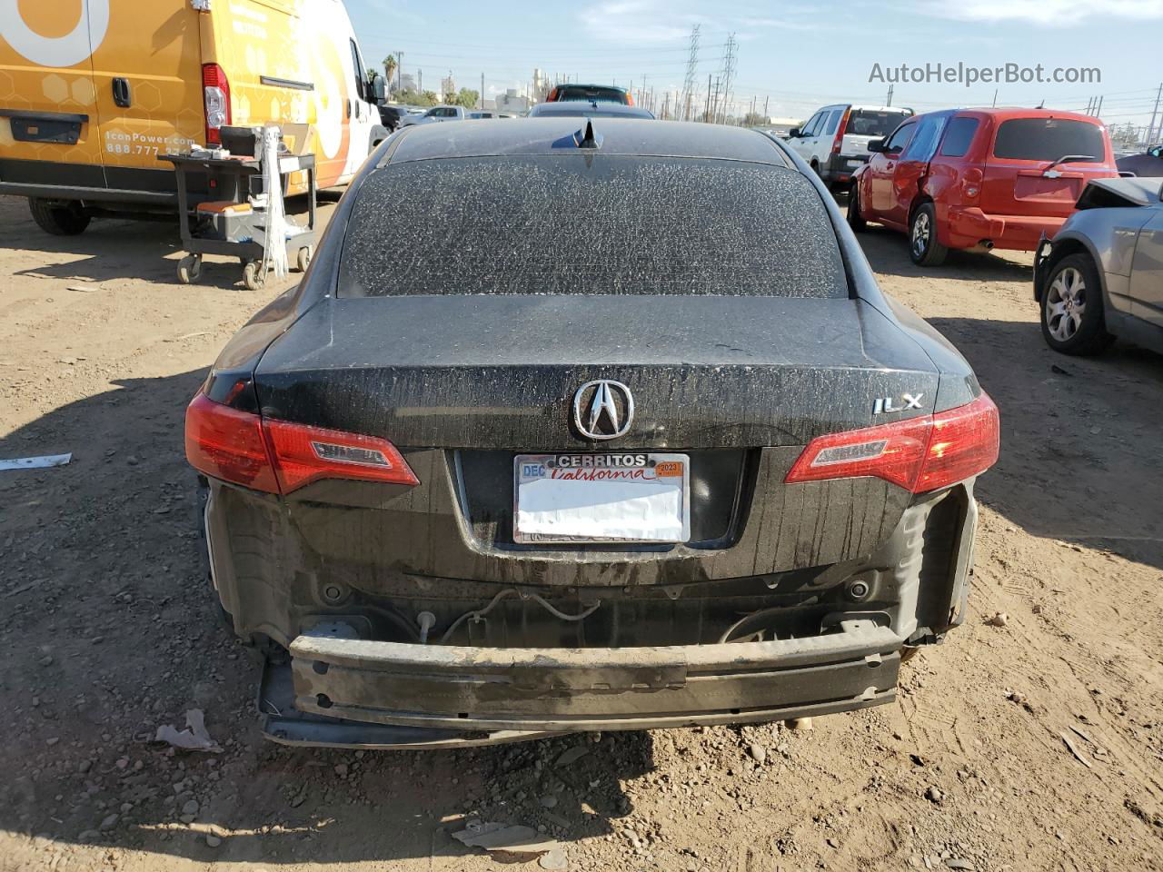 2013 Acura Ilx 20 Black vin: 19VDE1F37DE017801