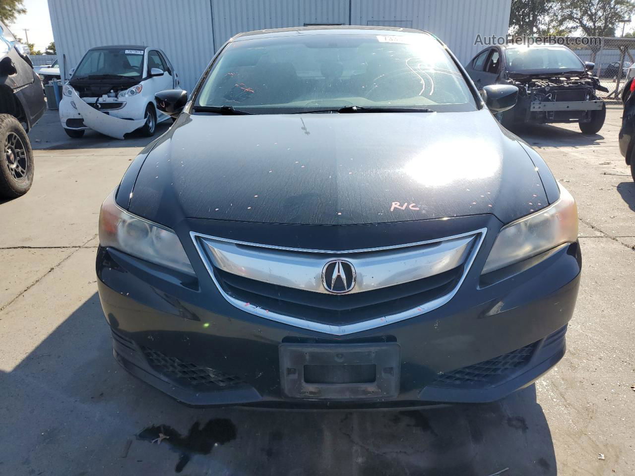 2013 Acura Ilx 20 Black vin: 19VDE1F37DE018091